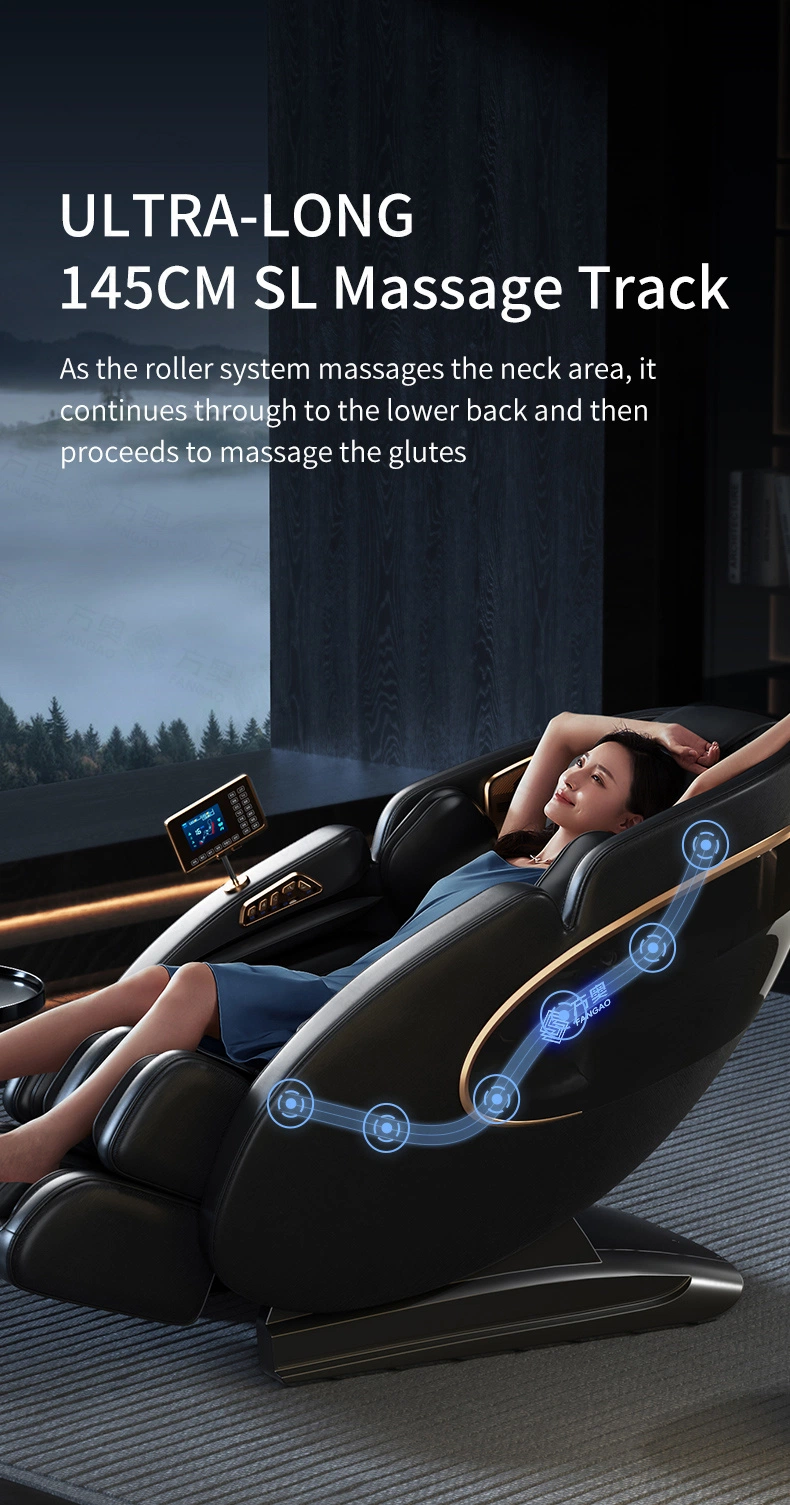 in Dubai Big Size Sillon Masajeador Comercial Deluxe 3D Massage Chair for Sale