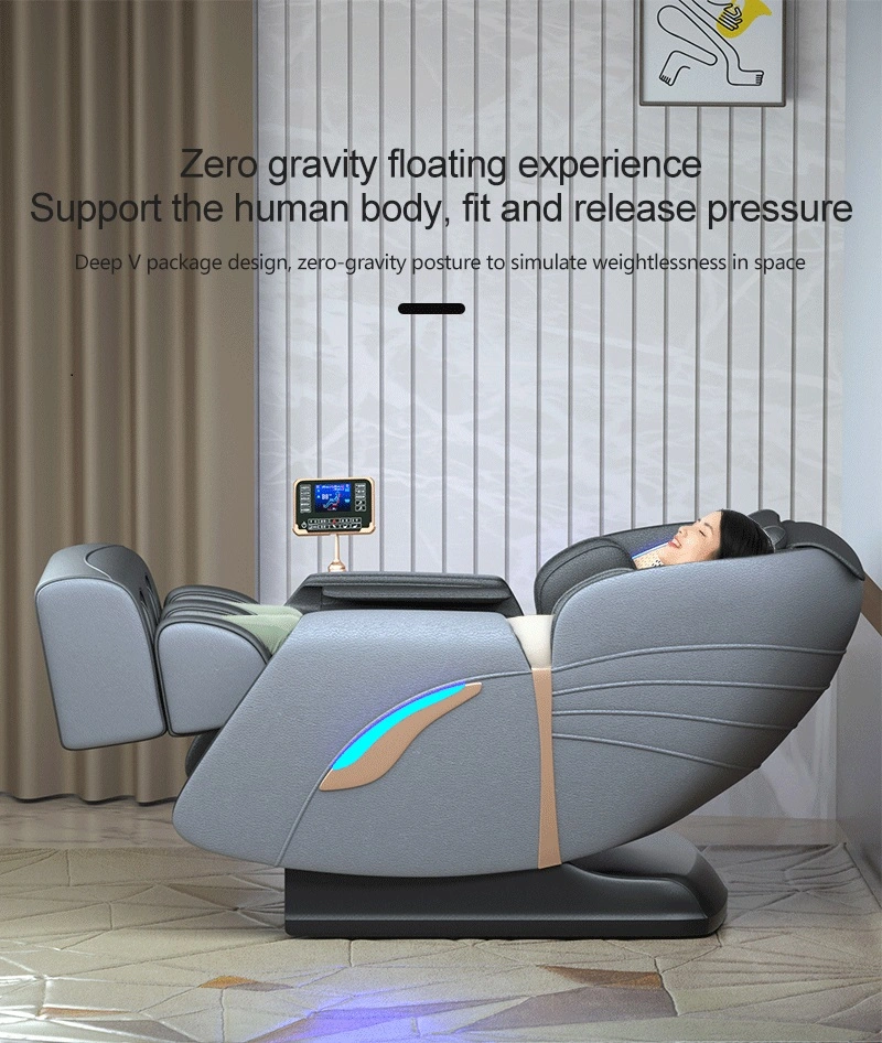 Hot Sale Adjustable 2D Multi Modes Full Body Airbag Cover Massage Recliner Electric Back Heating Compress Foot SPA Massage Chair