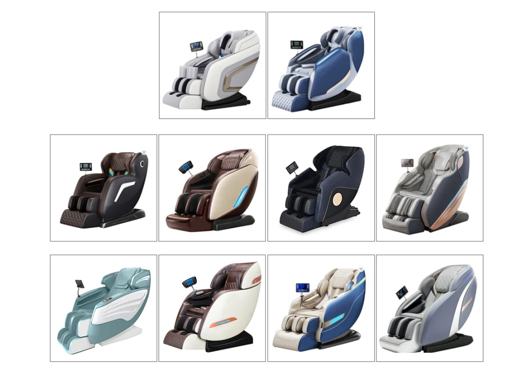 Wholesale Electric 3D Zero Gravity Massage Chair Price with Full Body Airbags Handheld Massager