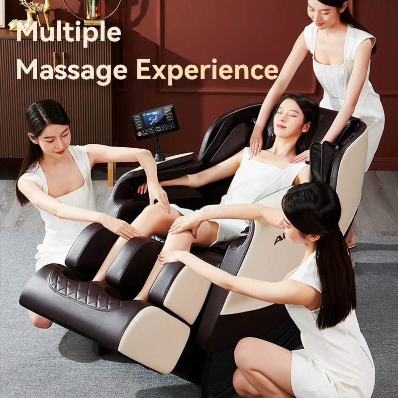 High Quality Sedia Massaggi SL Track Full Body Zero Gravity Seat Massager 2022 Best-Selling Electronic 3D Massage Chair 2022