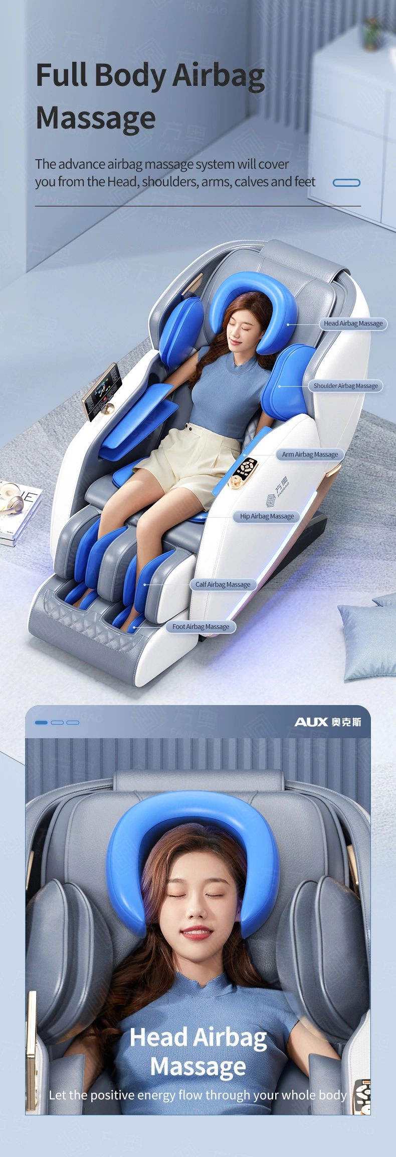 Most Selling Product Sillon Masajedor 4D Zero Gravity Luxury Massage Chair Multi Function 4D Luxury 4D Massage Chair