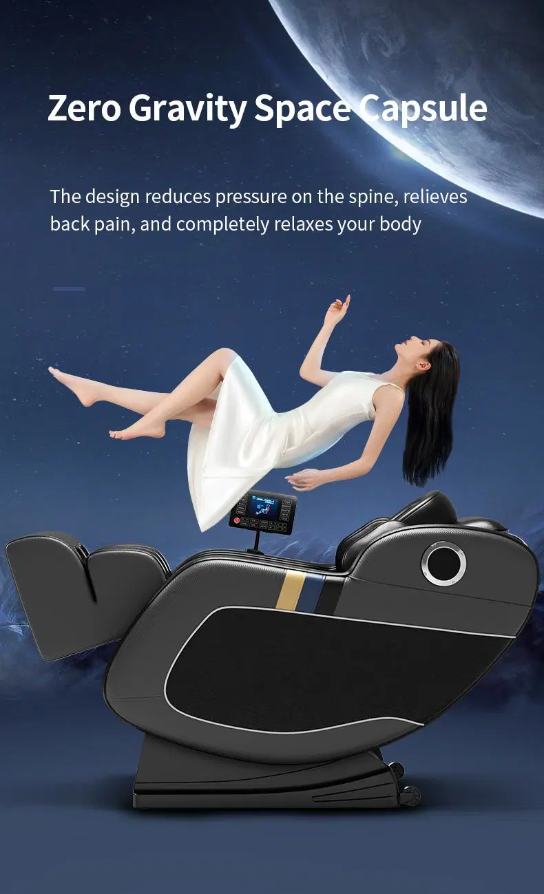 3D SL Track Luxury Recliner Price Full Body 8d Electric Zero Gravity 4D Massage Chair for Body