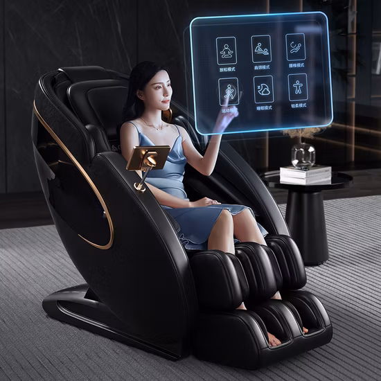 in Dubai Big Size Sillon Masajeador Comercial Deluxe 3D Massage Chair for Sale