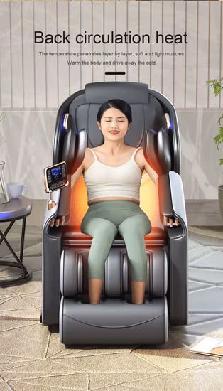 Hot Sale Adjustable 2D Multi Modes Full Body Airbag Cover Massage Recliner Electric Back Heating Compress Foot SPA Massage Chair